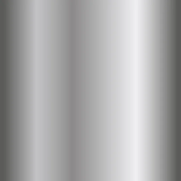 Zilver textuur naadloze patroon realistisch — Stockvector