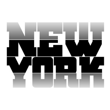 T gömlek grafik New York