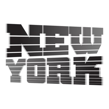 T gömlek tipografi grafik New York satırları