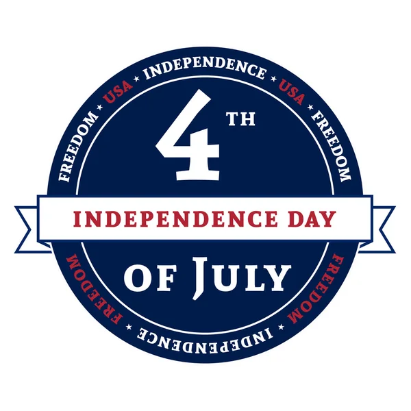 Σύμβολο αμερικανική 4η Ιουλίου εορτασμού ημέρας της ανεξαρτησίας — Φωτογραφία Αρχείου