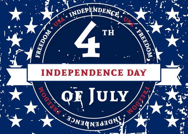Symbol amerikanischer Feiertag Unabhängigkeitstag — Stockfoto