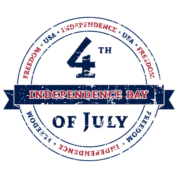 Αμερικανικό σύμβολο 4η Ιουλίου διακοπών εορτασμού ημέρας της ανεξαρτησίας — Φωτογραφία Αρχείου