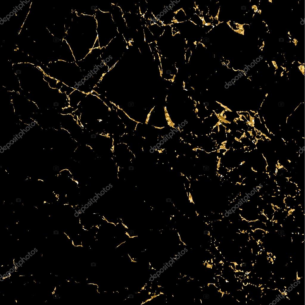 Grunge Marble Texture Black Gold Stock Vector C Alona S 116102206