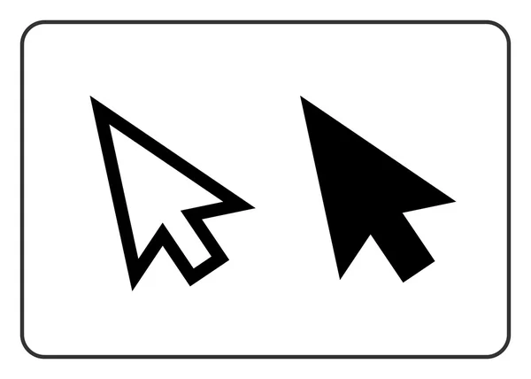 Flechas señalización puntero conjunto — Archivo Imágenes Vectoriales