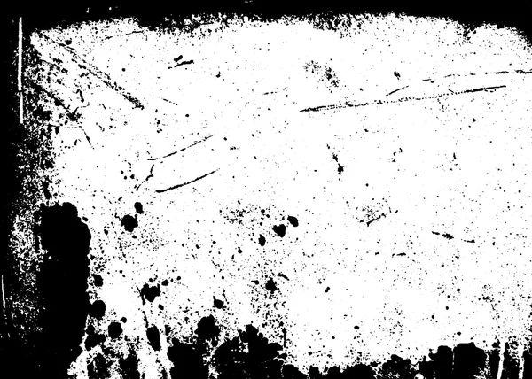 Grunge negro blanco frontera de socorro — Archivo Imágenes Vectoriales