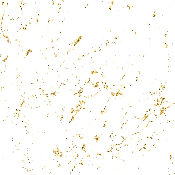 Grunge Marmor Textur Weißgold Glitter — Stockvektor