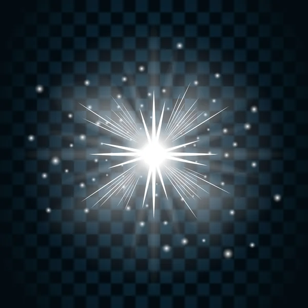 Lesk hvězdy jiskřící ikona 17 — Stockový vektor