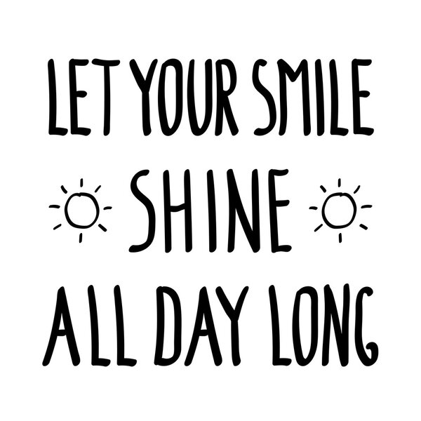 Вдохновляющая надпись каракули
