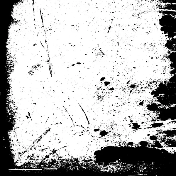Grunge bordure blanche noire — Image vectorielle