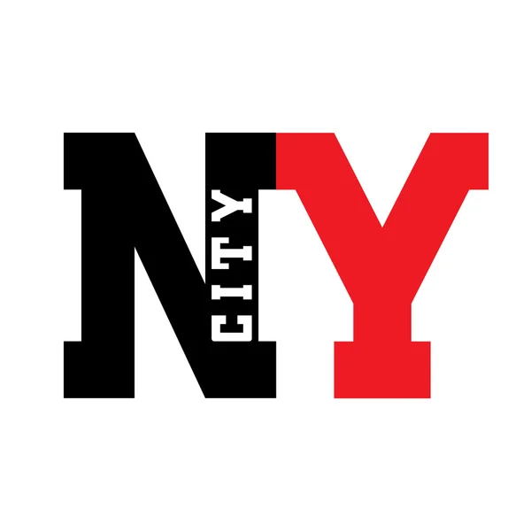 Футболка Нью-Йорк — стоковый вектор
