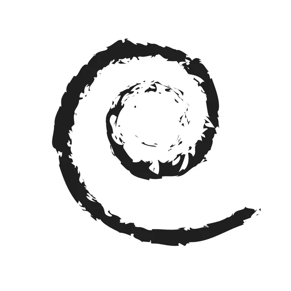 Spirala ikona ilustracja — Wektor stockowy