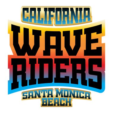 Dalga biniciler t gömlek tipografi grafik logo