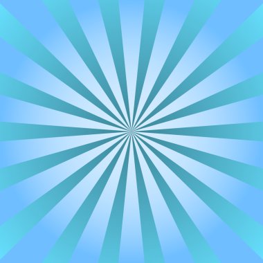 Mavi ışınları poster yıldız patlaması arka plan