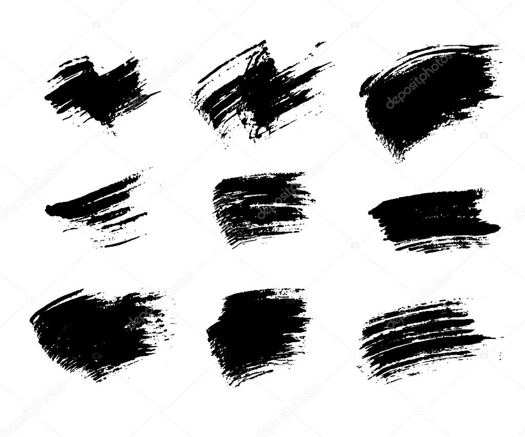 Grunge brushes texture set  Stock Vector   Alona S 123047896