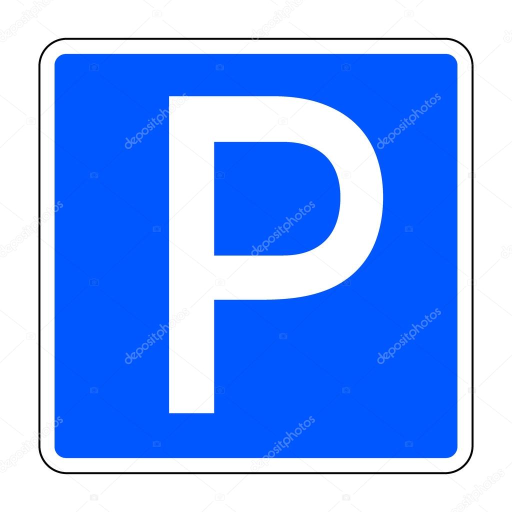 Car parking sign