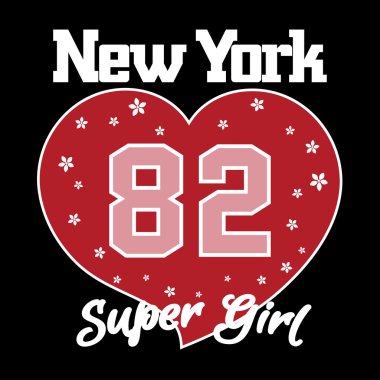 T-shirt super girl
