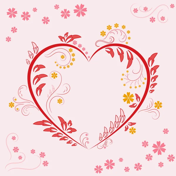 heart butterfly card — Stock Vector © Alona_S #88262850