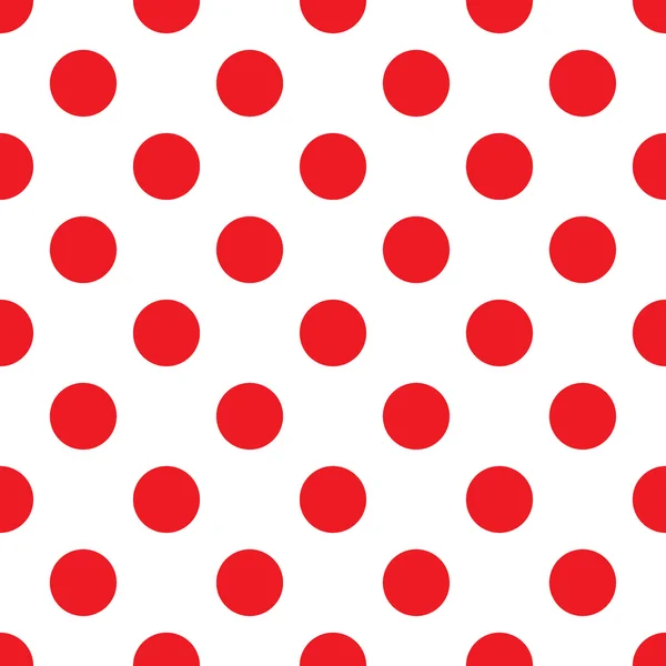 Polka dot naadloze — Stockvector