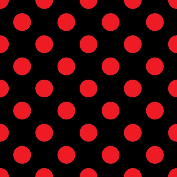 Polka dot naadloze — Stockvector