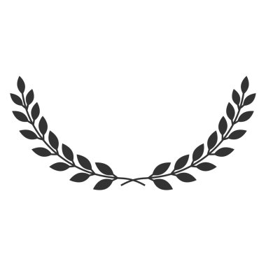  laurel wreath symbol clipart