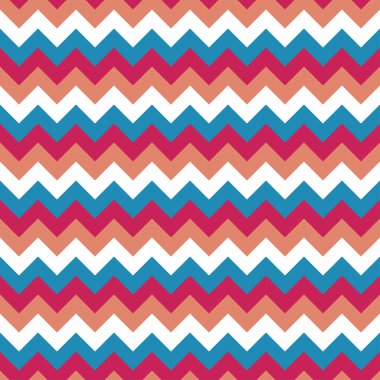 Dikişsiz desen zigzag