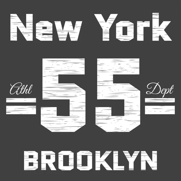 Camiseta Nueva York — Vector de stock