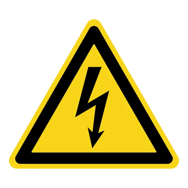 Danger électricité signe — Image vectorielle