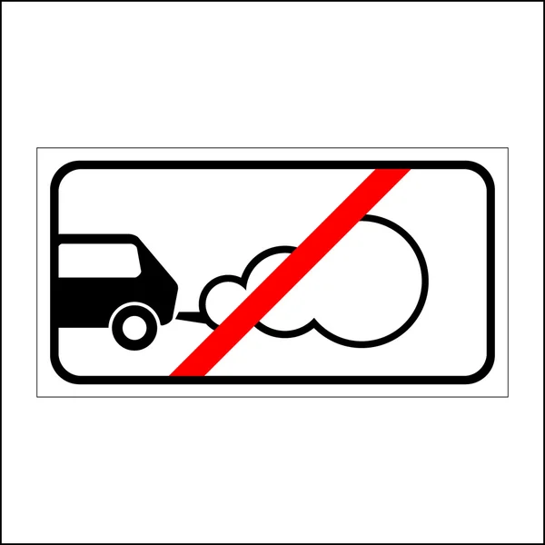 Parking with the engine running — Stock Vector