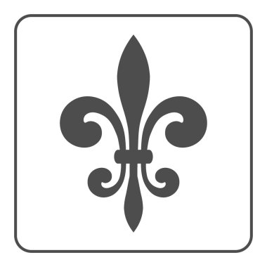 fleur de lis emblem icon