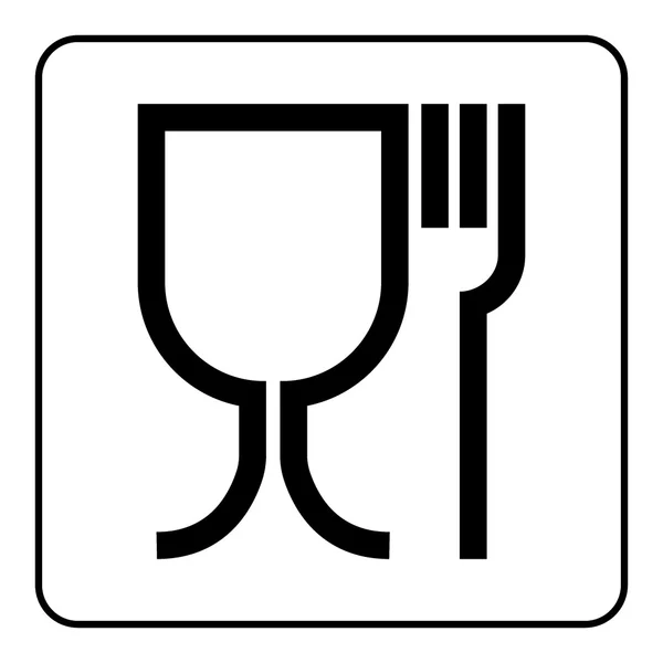 food black sign