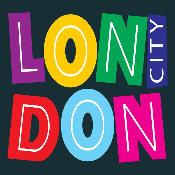 Londres diseño de la ciudad — Vector de stock