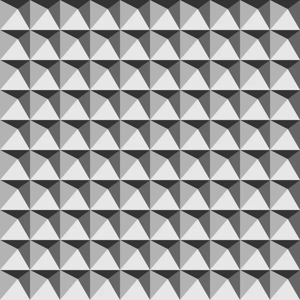 Piramide geometrische naadloze patroon — Stockvector