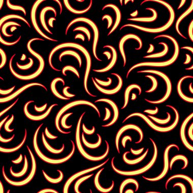 Seamless background from ornate ornament