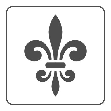 Fleur de Lis simge vektör