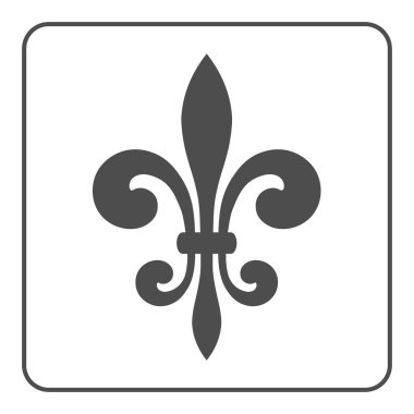 Fleur de Lis simge vektör