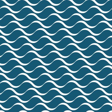 Dalgalı çizgiler seamless modeli