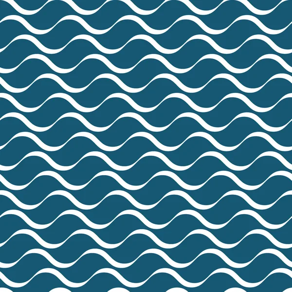 Wavy stripes seamless pattern — Stock Vector