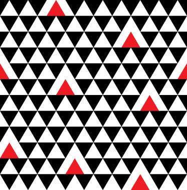 üçgen geometrik seamless modeli