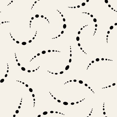 Beads geometric seamless pattern