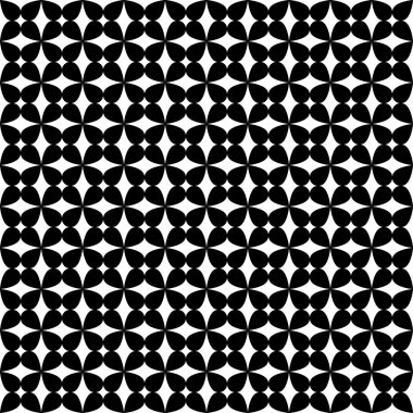 Çiçekler stilize seamless modeli