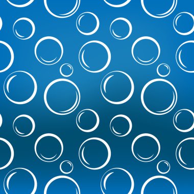 Bubbles geometric seamless pattern 6