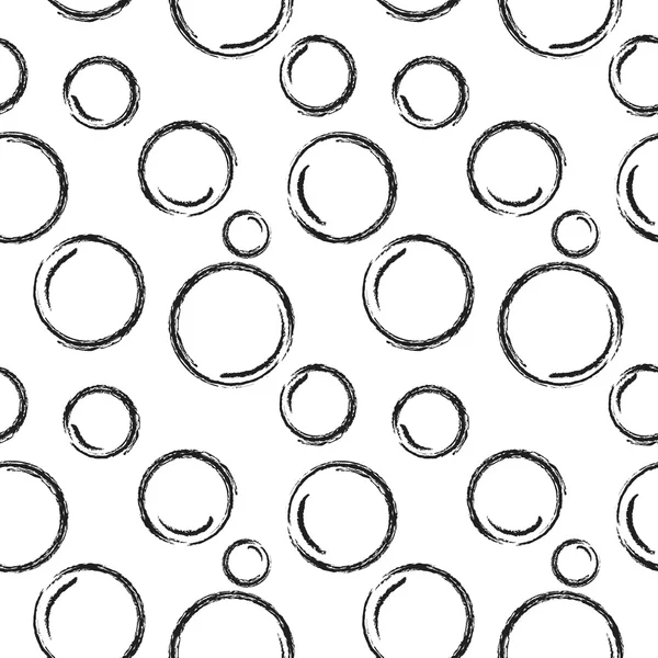 Бесконечный геометрический рисунок пузырей 2 — стоковый вектор