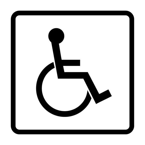 Voor mensen met een handicap — Stockfoto