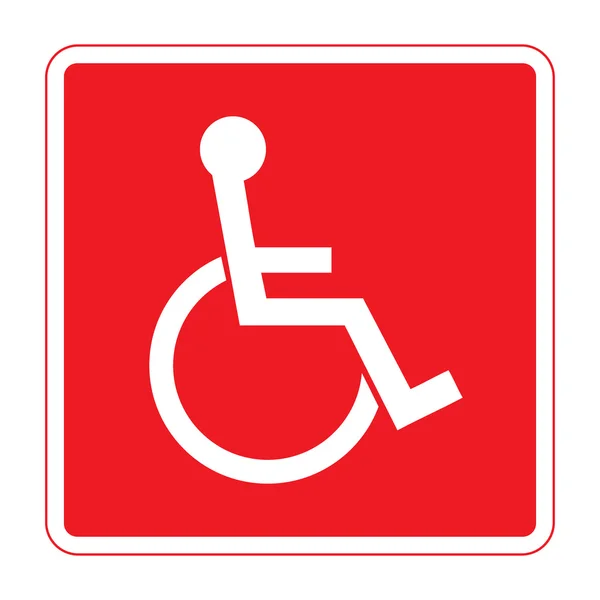 Voor mensen met een handicap — Stockfoto