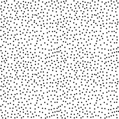 Noktalarla kesintisiz yarım tonlu doku. Siyah ve beyaz dikişsiz desen. Kaotik sorunsuz arka plan. Evrensel dikişsiz doku. Kumaş, tekstil, duvar kağıdı, kartlar için idealdir. Vektör çizimi.