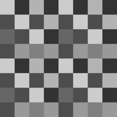 Seamless geometric patchwork pattern. Monochrome modern background. Universal backdrop with mosaic tiles. Vector illustration.