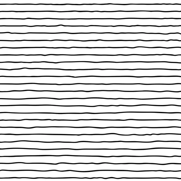2Black hand drawn lines. Vector illustration. — Stock Vector