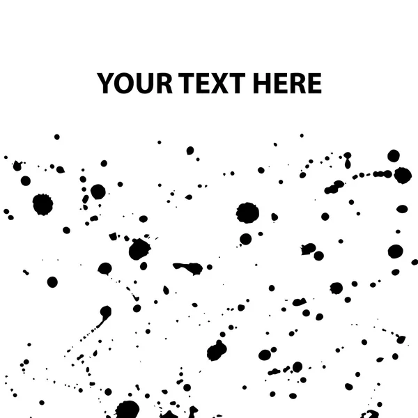 Abstrakte Farbspritzer Hintergrund für Ihren Text. Vektorillustration. — Stockvektor