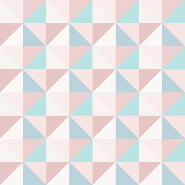 Kusursuz soyut üçgen deseni. Şık ve kusursuz arka plan. Evrensel dikişsiz zemin. Geometrik pastel doku. Kartlar, duvar kağıdı, baskılar için soyut desen. Dikişsiz vektör çizimi.