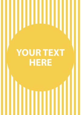 A4 afiş - tasarımınız için şablon. Vektör çizim.